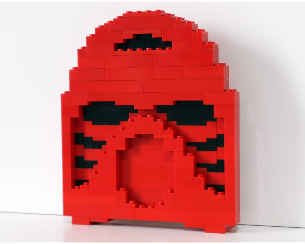 Hau Mask - Red Brick LEGO set (#LLCABR3-1)
