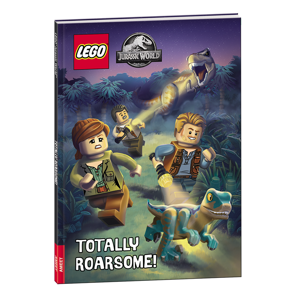 Jurassic World: Totally Roarsome LEGO Story Books set (#LNR6202-1, 2022)