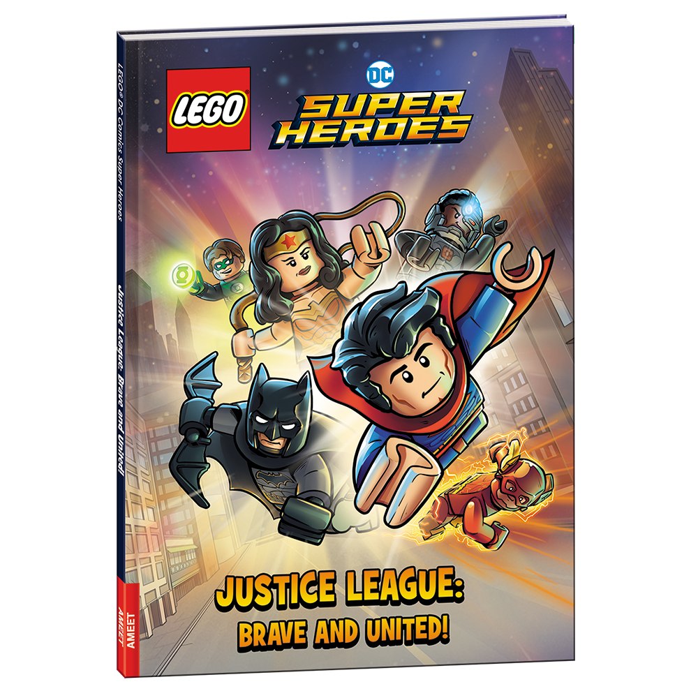 DC Comics Super Heroes: Justice League: Brave and United LEGO Story Books set (#LNR6452-1, 2022)