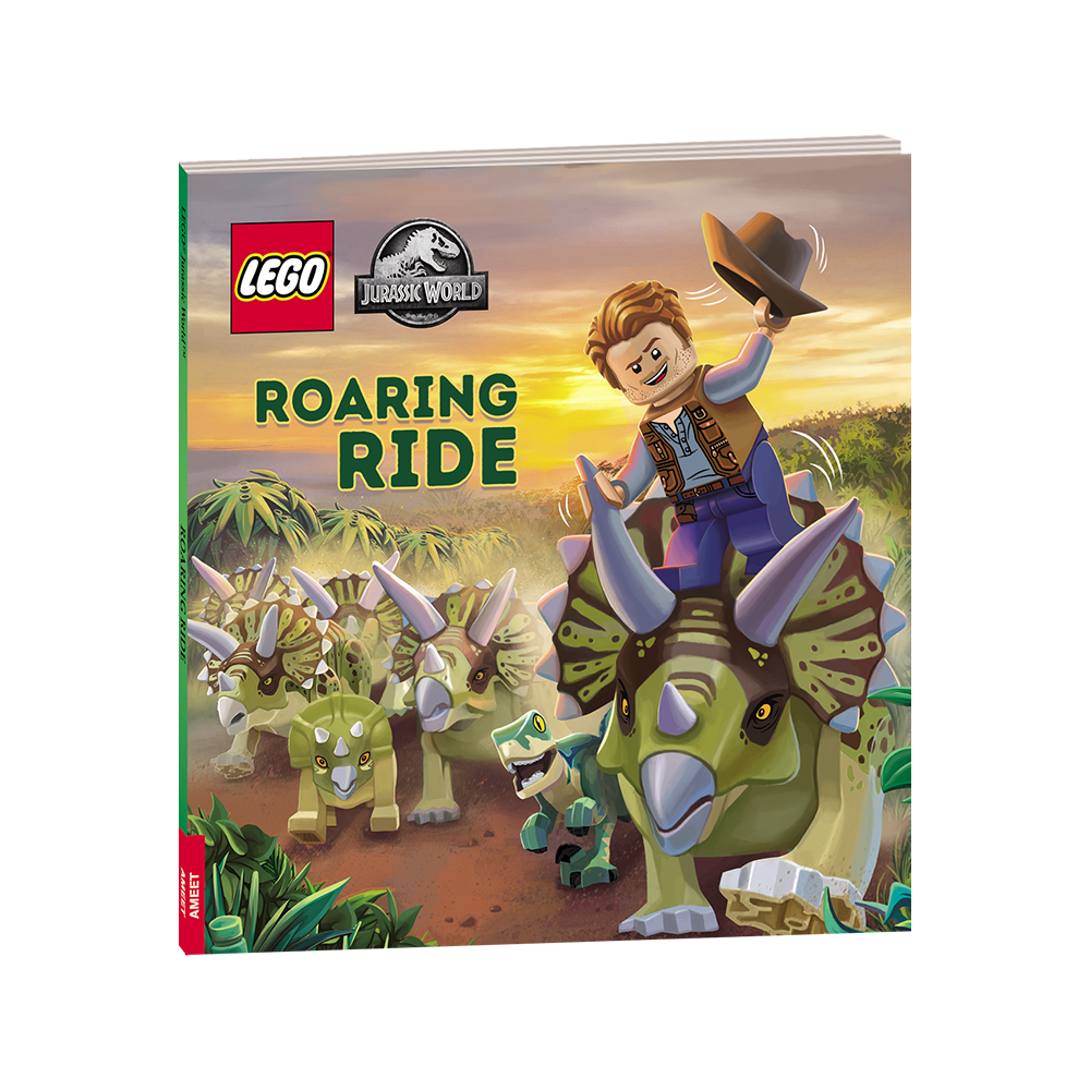 Jurassic World: Roaring Ride LEGO Story Books set (#LPB6201-1, 2022)