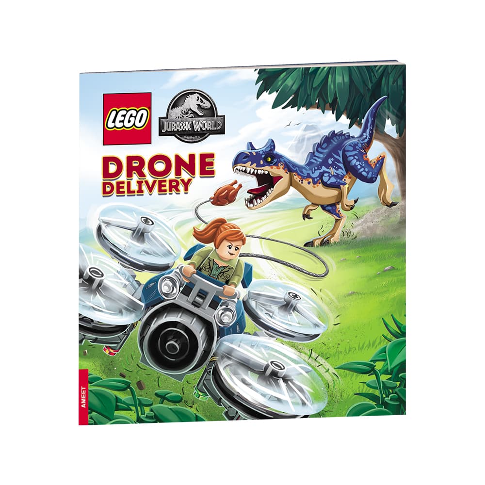 Jurassic World: Drone Delivery LEGO Story Books set (#LPB6202-1, 2021)