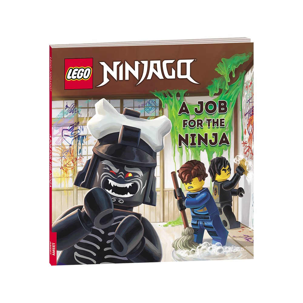 Ninjago: A Job for the Ninja LEGO Story Books set (#LPB6702-1, 2022)