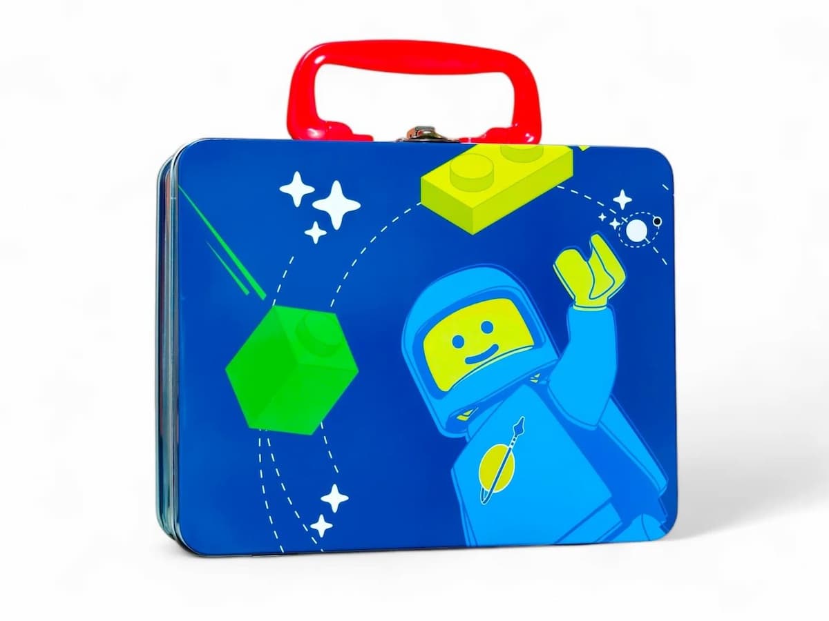 Space Tin Lunchbox LEGO Houseware set (#LUNCHBOX-1, 2024)