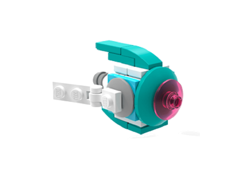 Sweet Mayhem's Systar Starship! LEGO set (#MAYHEMSTARSHIP-1)