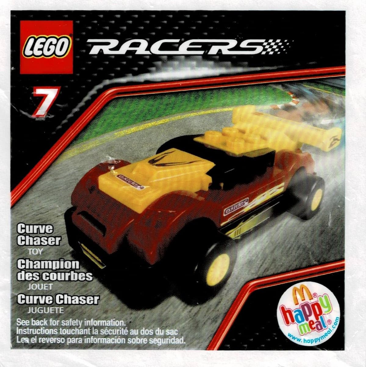 Curve Chaser LEGO set (#McDR7US-1)