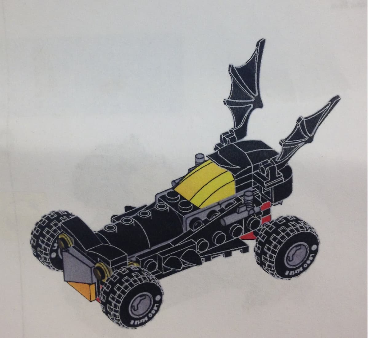 Mini-Speedwagon LEGO set (#MINIBATMOBILE-1)