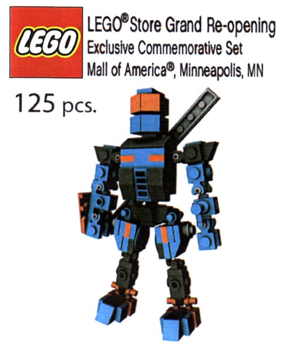 LEGO Store Grand Re-opening Exclusive Set, Mall of America, Bloomington, MN LEGO set (#MINNEAPOLIS-2)