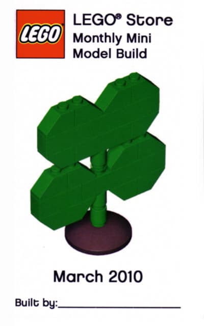 Shamrock LEGO set (#MMMB022-1)