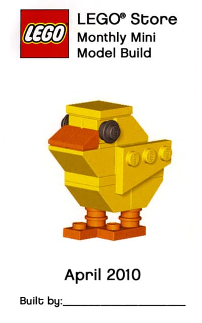 Chick LEGO set (#MMMB023-1)