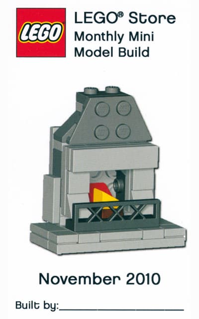 Fire Place LEGO set (#MMMB031-1)