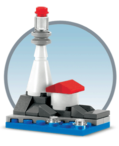 Lighthouse LEGO set (#MMMB039-1)