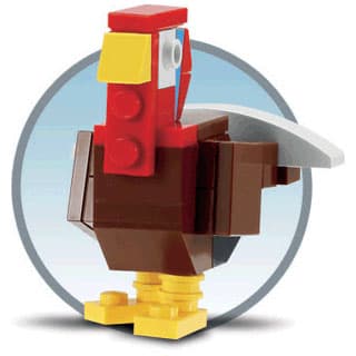 Turkey LEGO set (#MMMB044-1)