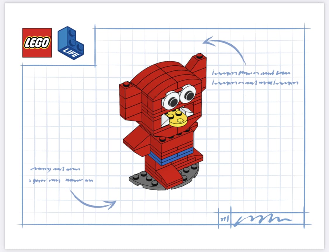 Monster Friend LEGO set (#MONSTERFRIEND-1)