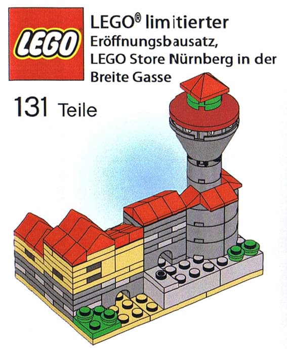 LEGO Store Grand Opening Exclusive Set, Nuremberg (Nürnberg), Germany LEGO set (#NUREMBERG-1)