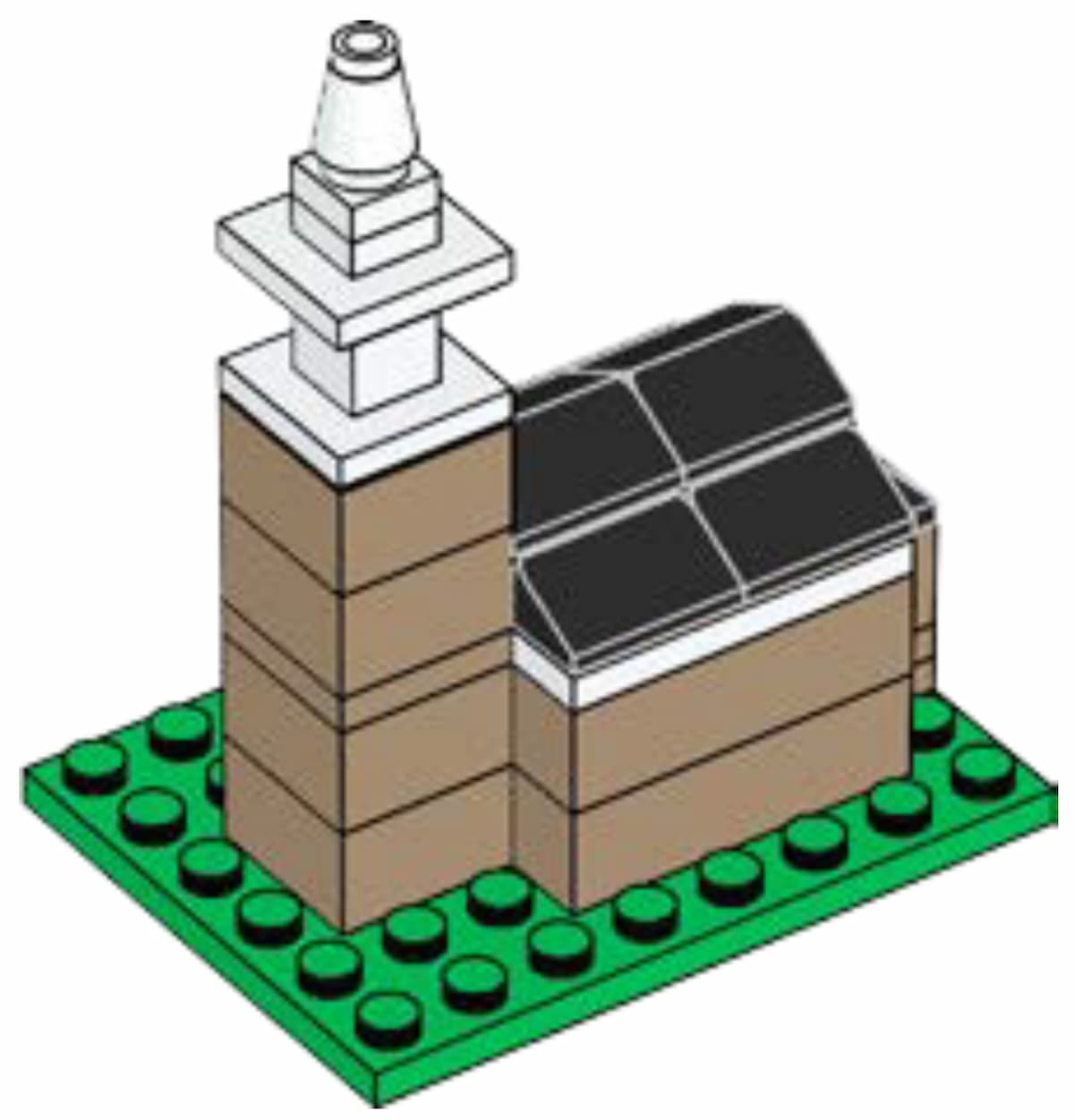 Old North Church LEGO set (#OLDNORTHCHURCH-1)