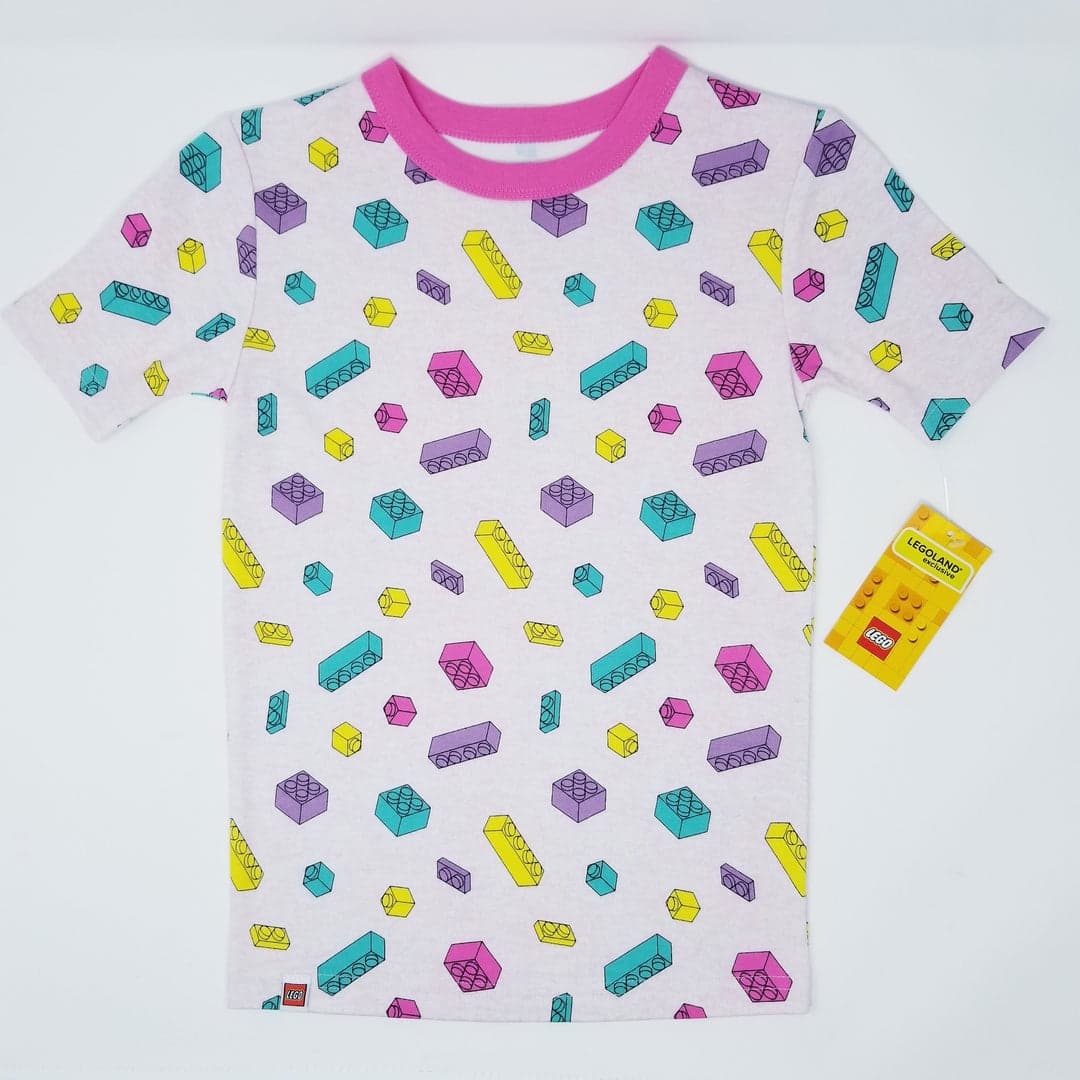 Iconic Brick Pajama Set (Pink) LEGO Gear set (#PAJAMAS-3, 2020)