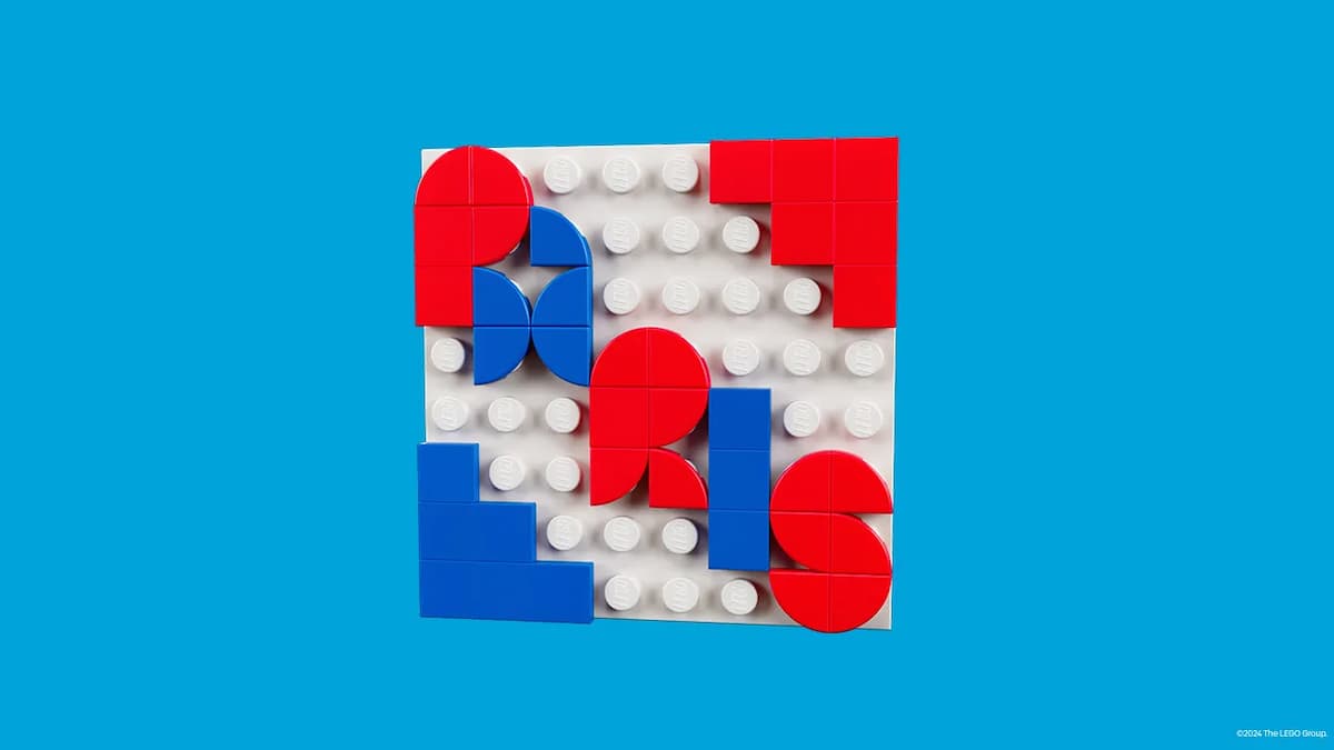 Paris Mosaic LEGO set (#PARISMOSAIC-1)