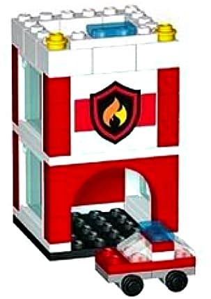 Fire Station LEGO set (#PBKFIRE-1)