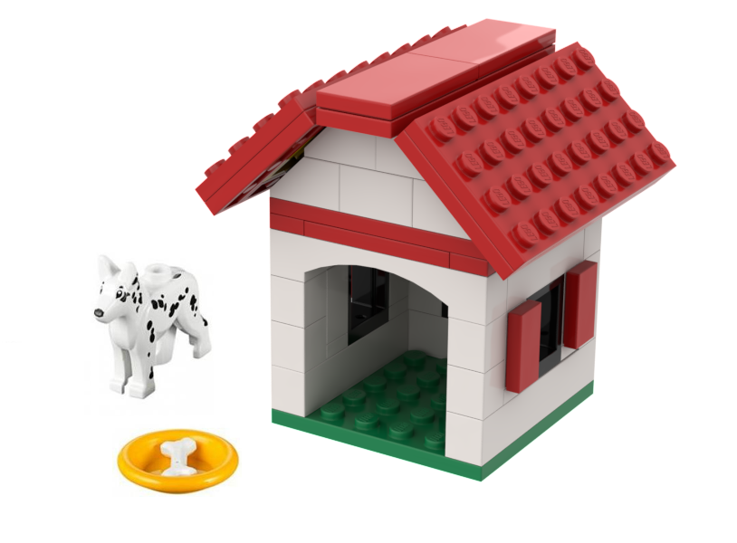 Puppy House LEGO set (#PUPPY-HOUSE-1)