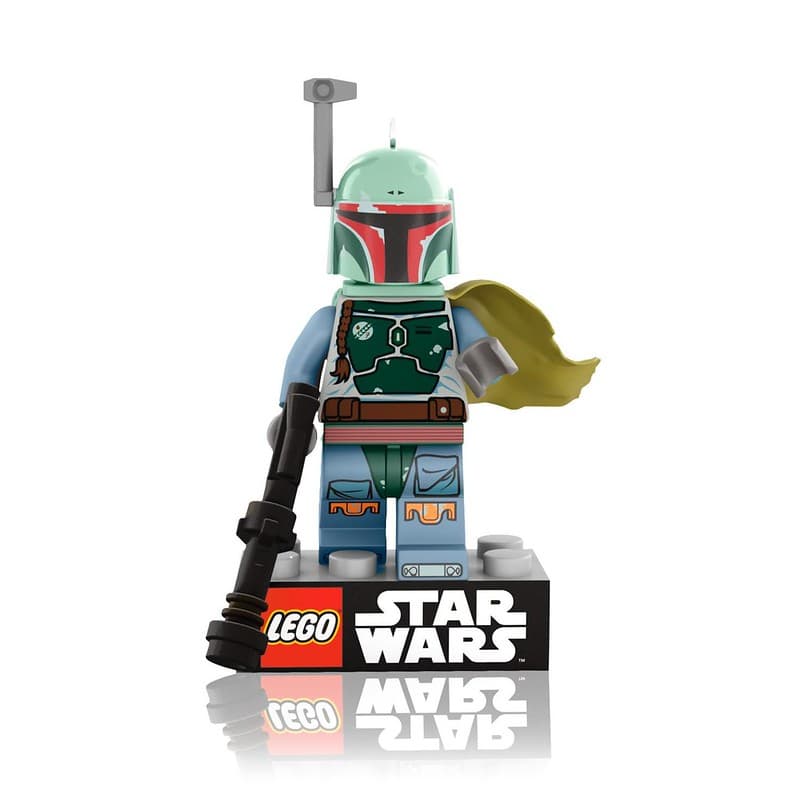 Hallmark Keepsake Christmas Tree Ornament - Star Wars Boba Fett LEGO set (#QXI2593-1)