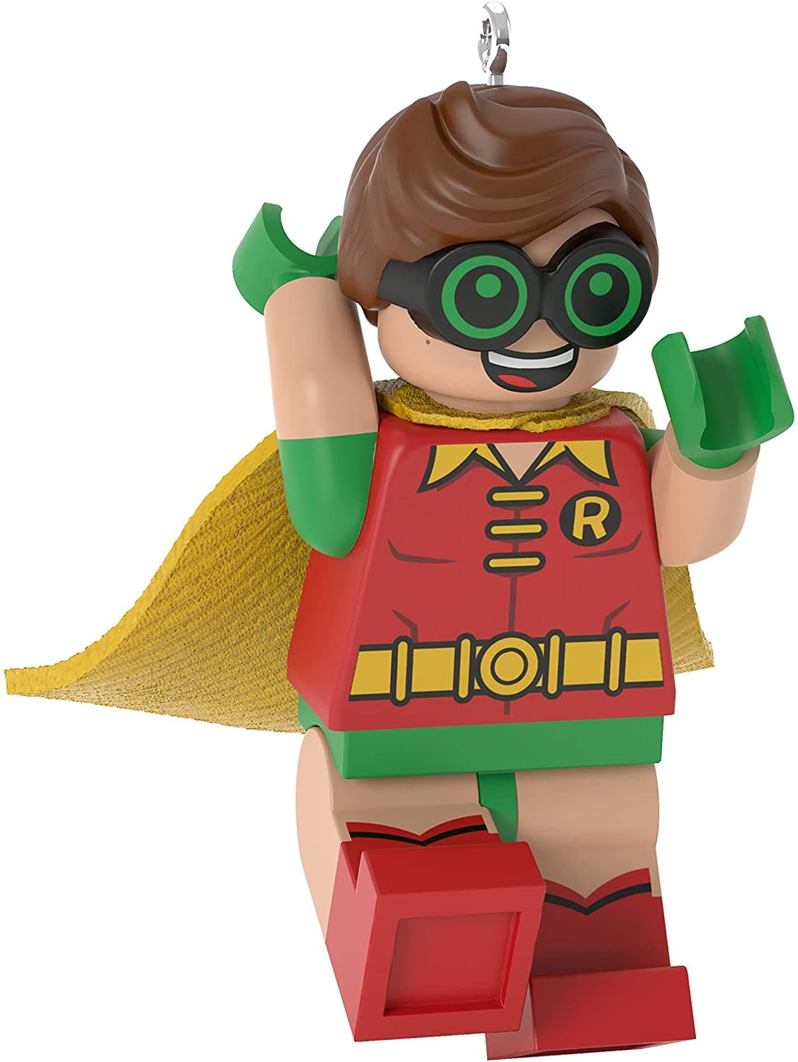 Hallmark Keepsake Christmas Tree Ornament - The LEGO Batman Movie Robin LEGO set (#QXI3297-1)
