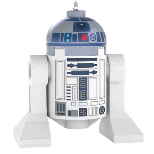 Hallmark Keepsake Christmas Tree Ornament - Star Wars R2-D2 LEGO set (#QXI3689-1)