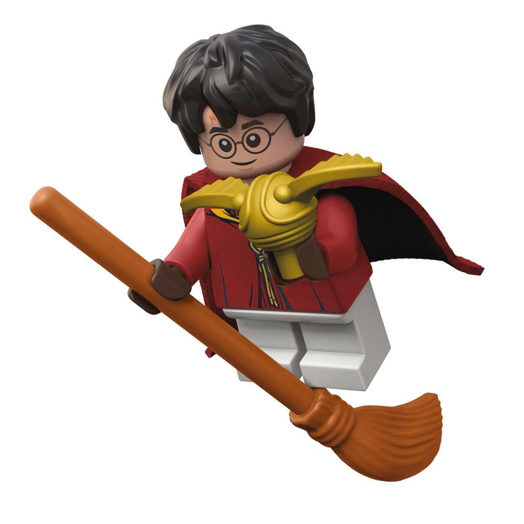 Hallmark Keepsake Christmas Tree Ornament - Quidditch Seeker Harry Potter LEGO set (#QXI6039-1)