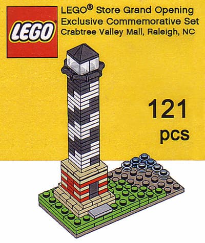 LEGO Store Grand Opening Exclusive Set, Crabtree Valley Mall, Raleigh, NC LEGO set (#RALEIGH-1)