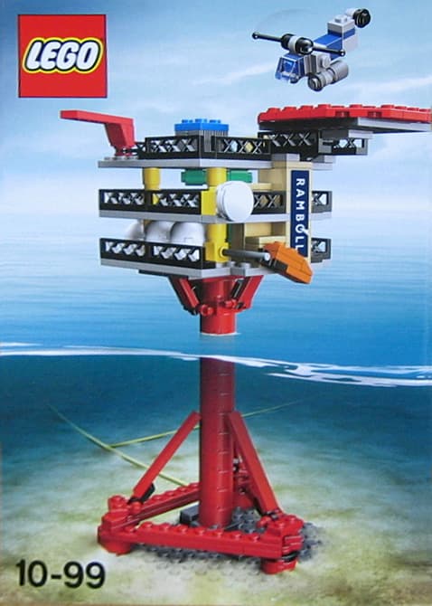 Ramboll Oil Platform LEGO set (#RAMBOLL-1)