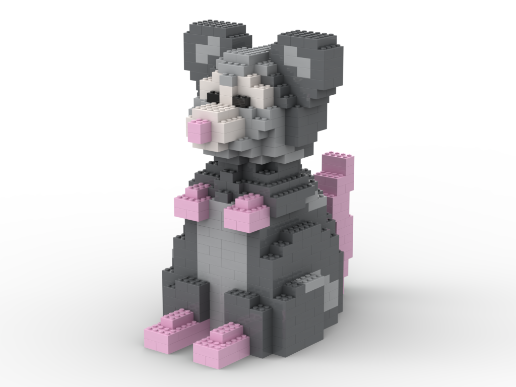 Easy Build Building Happening Rat LEGO set (#RAT-1)