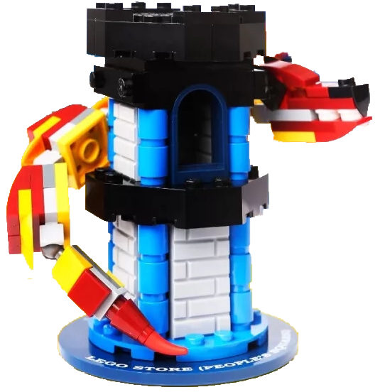 Shanghai Castle LEGO set (#SHANGHAICASTLE-1)