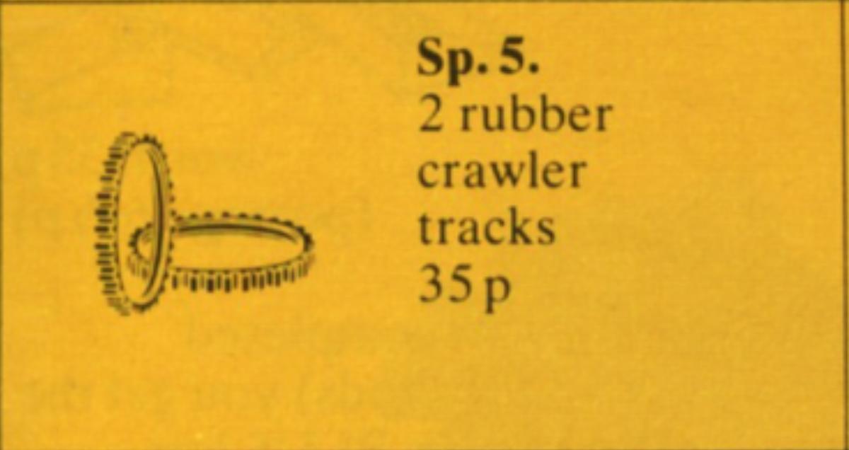 Treads LEGO set (#Sp5-1, 1977)