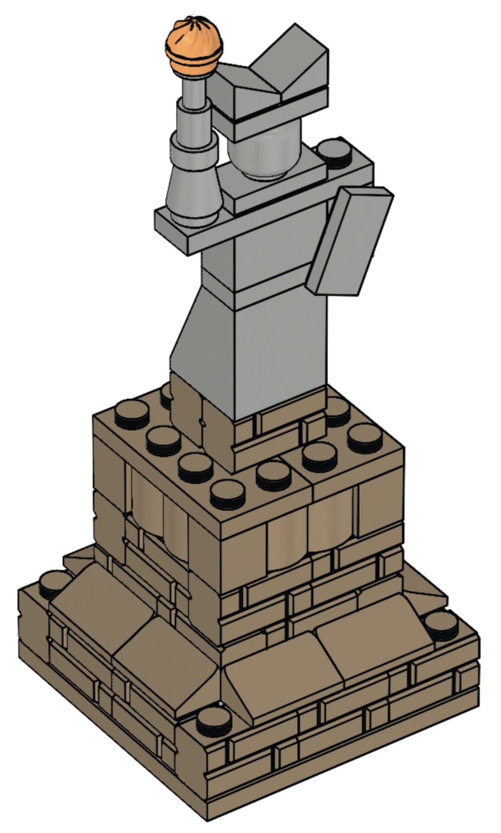 Statue of Liberty LEGO set (#STATUEOFLIBERTY-1)
