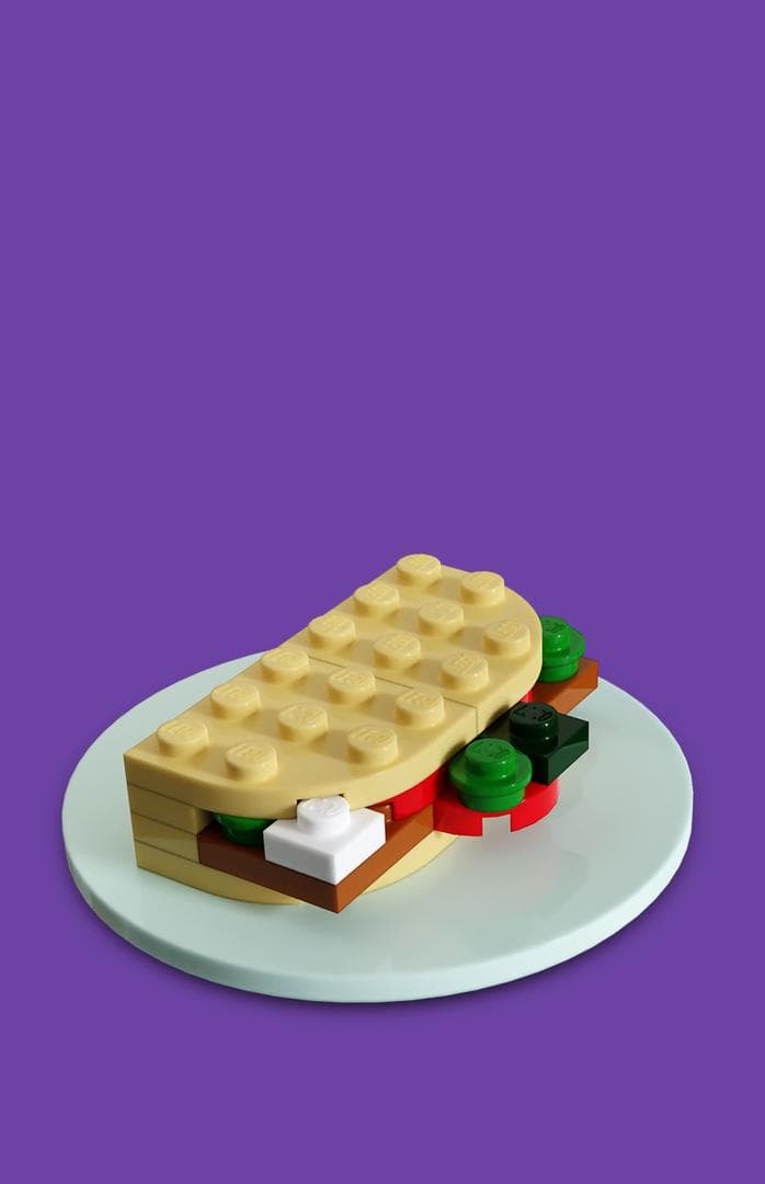 Taco LEGO Friends set (#TACO-1, 2023)