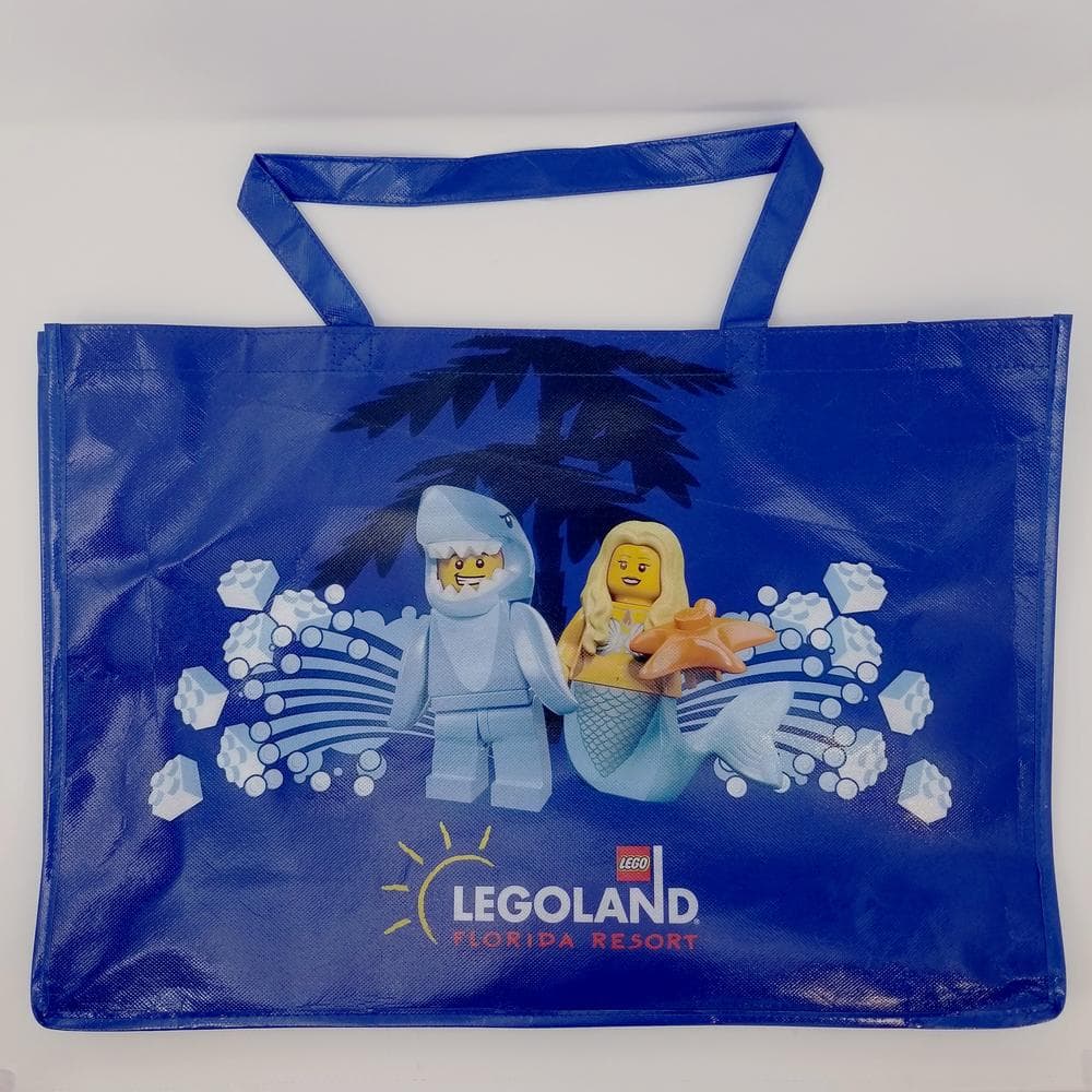 LEGOLAND Shark & Mermaid Beach Tote Bag LEGO Bags, Totes, & Luggage set (#TOTEBAG-1, 2020)