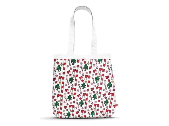 Christmas Tote Bag LEGO Bags, Totes, & Luggage set (#TOTEBAG-7, 2023)