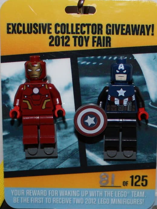 Marvel Super Heroes - Toy Fair 2012 Event Gift LEGO set (#TOYFAIR2012-1)
