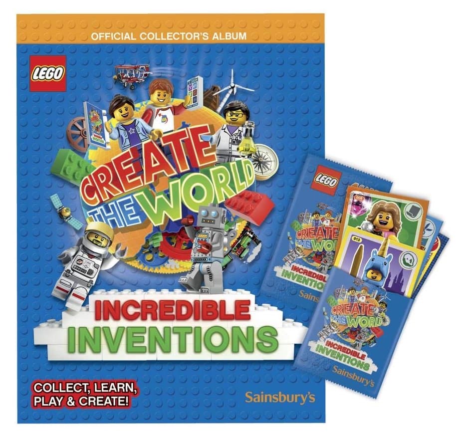 Create the World Trading Cards: Incredible Inventions LEGO set (#TRADINGCARD-2)