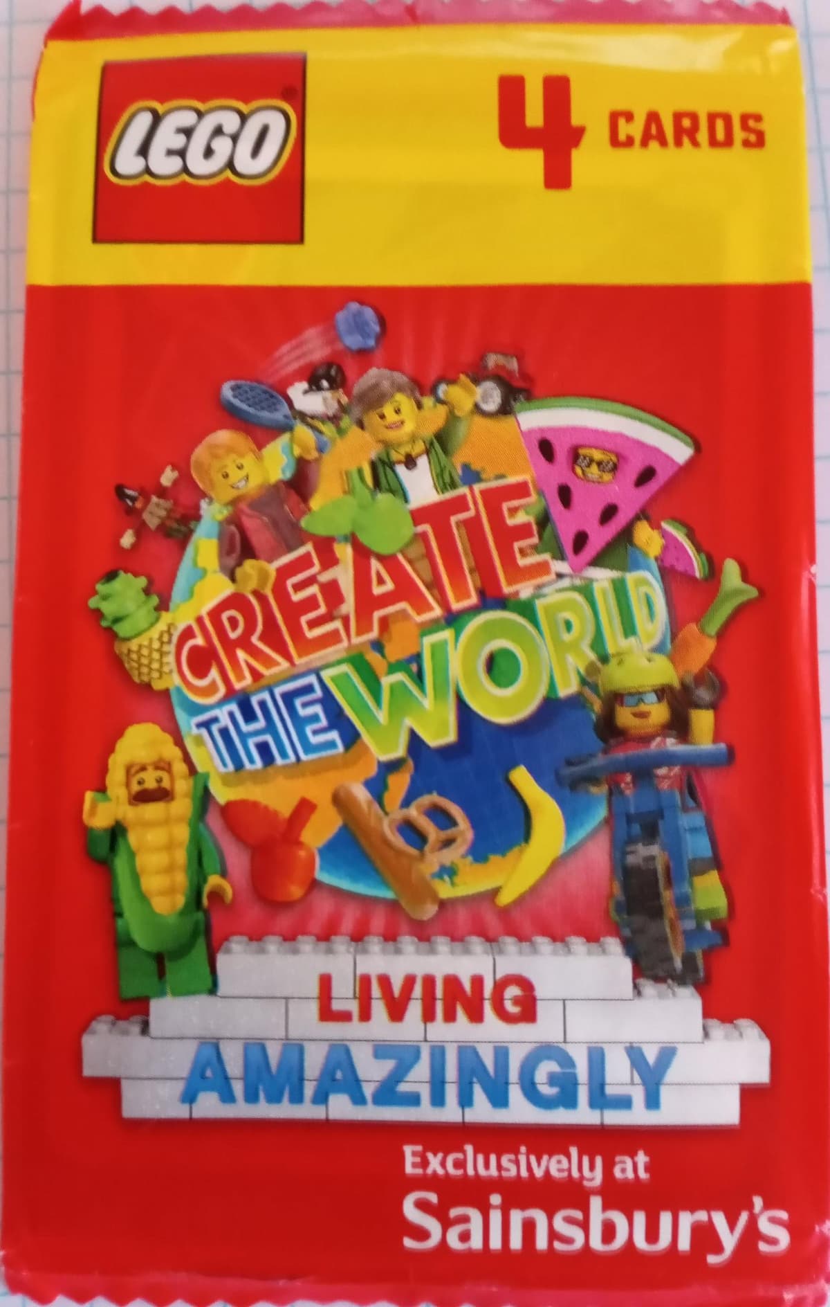 Create the World Trading Cards: Living Amazingly LEGO set (#TRADINGCARD-3)