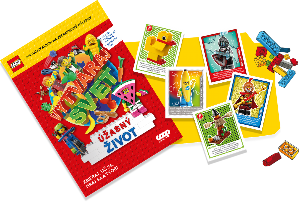 Vytváraj Svet Nálepiek: Úžasný Život (Slovak Version) LEGO set (#TRADINGCARD-9)