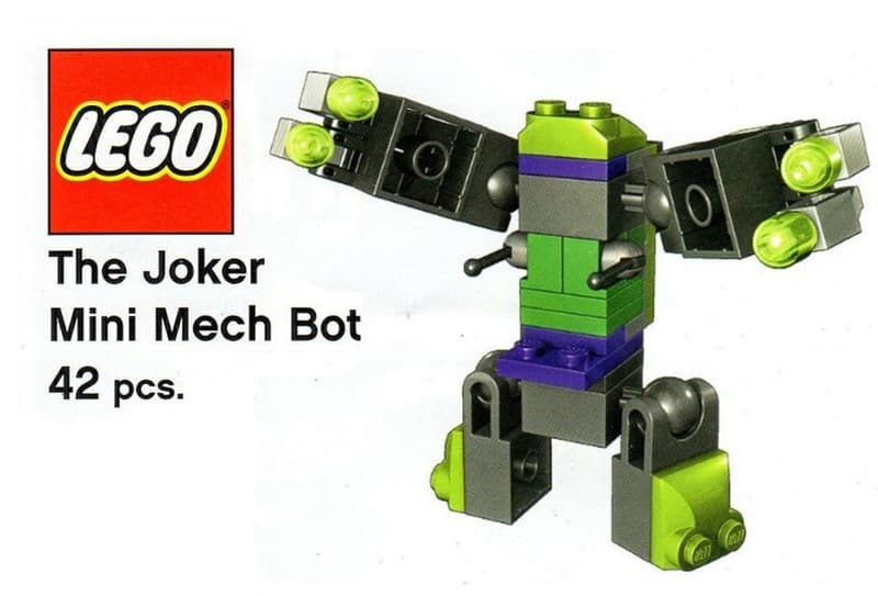 The Joker Mini Mech Bot LEGO set (#TRUJOKERMECH-1)