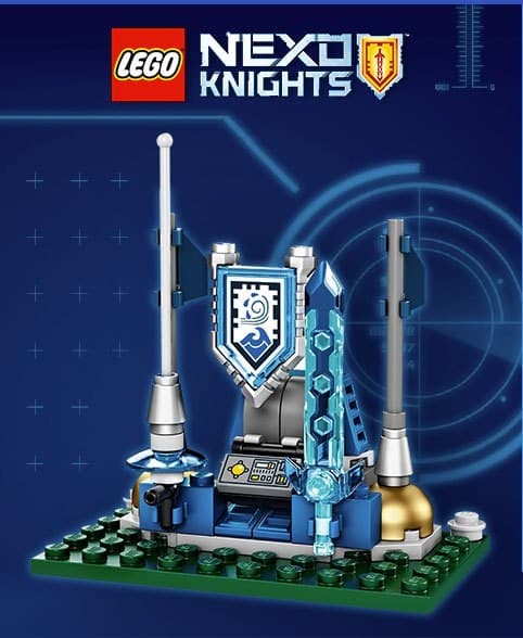 Nexo Knights Shield Dock LEGO set (#TRUNEXO-1)