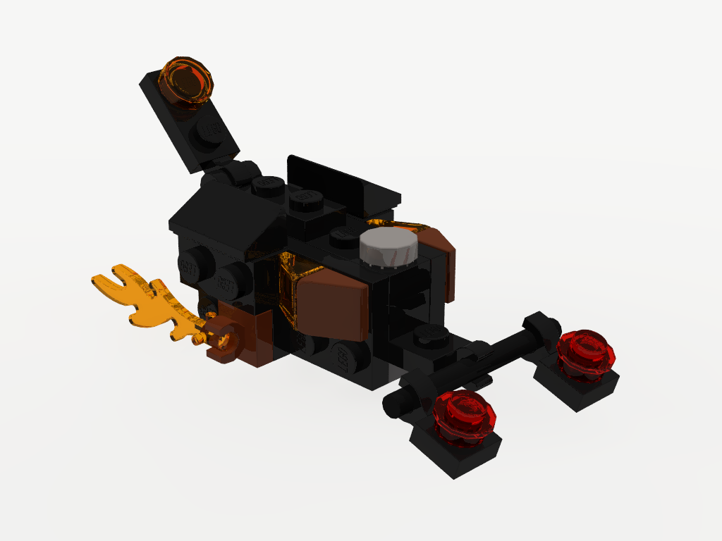 Micro Chaos Chariot LEGO set (#TRUNEXO-2)