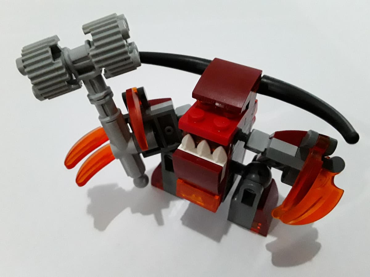 Lava Monster LEGO set (#TRUNEXOMONSTER-1)