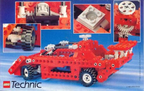 Technic Racer LEGO set (#TSUPER-1, 1991)