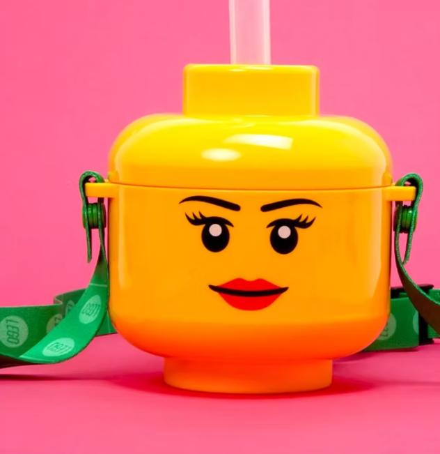 Lanyard with Tumbler - Girl LEGO Houseware set (#TUMBLER-11, 2025)