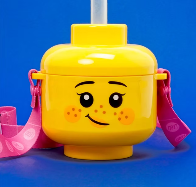 Lanyard with Tumbler - Young Girl LEGO Houseware set (#TUMBLER-12, 2025)