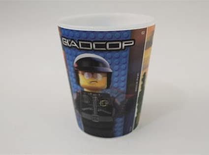 The Lego Movie Tumbler - Good Cop/Bad Cop LEGO Houseware set (#TUMBLER-8, 2014)