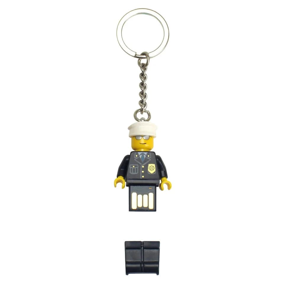 Minifigure 8GB USB Flash Drive - Policeman LEGO Stationery and Office Supplies set (#USBFLASHDRIVE-1, 2011)