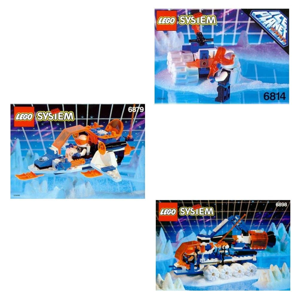 Ice Planet Co-Pack of 6814 6879 and 6898 LEGO set (#VP-1)